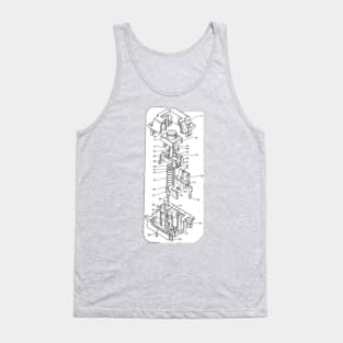 Mechanical Keyboard switch Tank Top